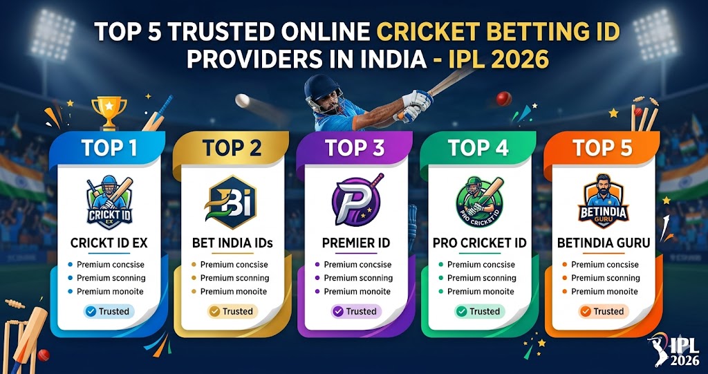 Top 5 Trusted Online Cricket Betting ID Providers in India — IPL 2026